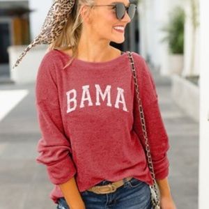 Alabama Crimson Tide Boyfriend Pullover